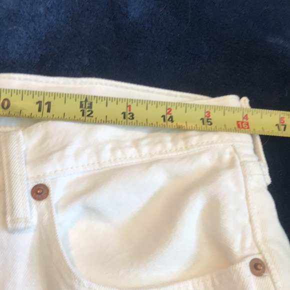 Classic 501 Levi’s - white denim 31 x 30 - Picture 5 of 9